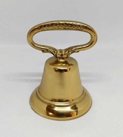 Малий церковний Дзвіночок в руку 11.5х8см від компанії Церковна крамниця "Покрова" - церковне начиння - фото 1