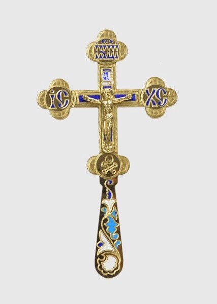 Малий хрест для батюшки требного від компанії Церковна крамниця "Покрова" - церковне начиння - фото 1