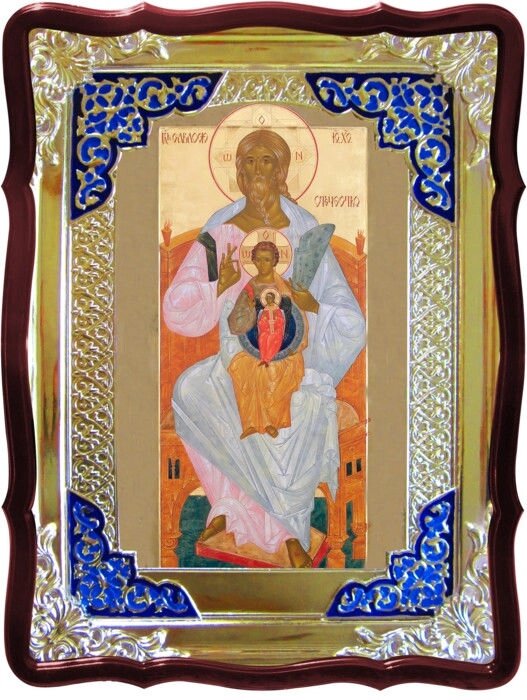 Образ Христа Спасителя на православній іконі - Отечество від компанії Церковна крамниця "Покрова" - церковне начиння - фото 1