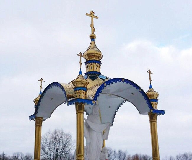 Виготовлення куполів та дахів для капличок 2*2м на 5 куполів - Україна