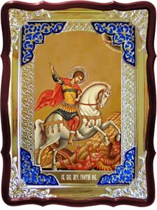 Ікони Іменні в каталозі - Святий Георгій на коні (візантійська)