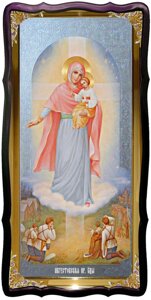Ікона Августовська під срібло Пресвятої Богородиці