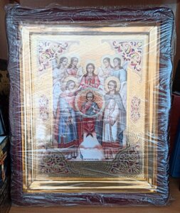 Ікона Собор Архістратіга Михаїла 35х40см