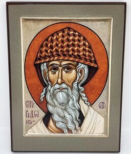 Ікона Святитель Спиридон Триміфунтський на дошці