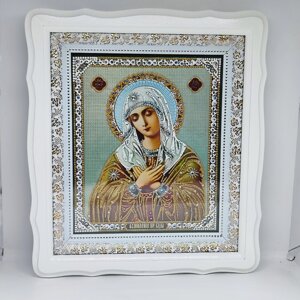 Ікона Матері Божої «Зворушення» ручної роботи