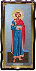 Святий Владислав Сербська настінна велика ікона