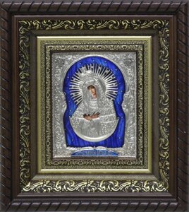 Ікона Остробрамська Пресвята Богородиця 17х15 см (арт. 102)