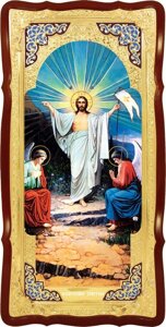 Православна ікона Воскресіння Христове (хоругва)