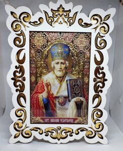 Ікона Святого Миколая Чудотворця (мдф 1см)