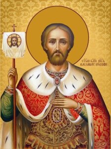 Ікона Святого Олександра Невського на подарунок