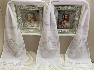 Символічні рушники для весільних ікон