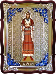 Ікона в Ризі - святої мучениці Злата в православному магазині