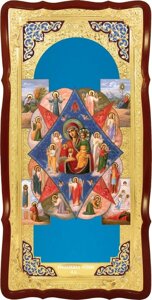 Ікона в магазині Неопалима купина Пресвятої Богородиці (емаль)