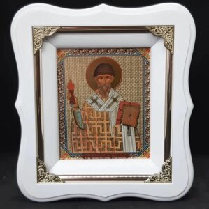 Святитель Спіридон Триміфунтська ікона 19х17см