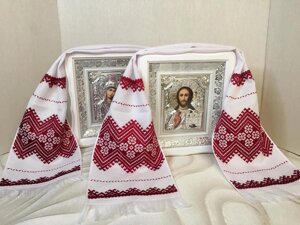 Рушнички на ікони ( ручна вишивка)