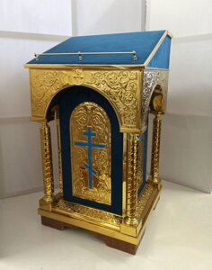 Аналой середній тканина з карбуванням по булаті 60х60см