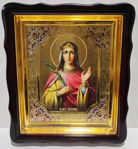 Ікона Великомучениця Катерина Олександрійська 32х28см