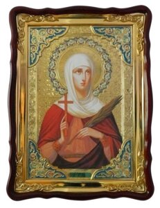 Ікона Тетяни Святої Великомучениці (з емаллю)