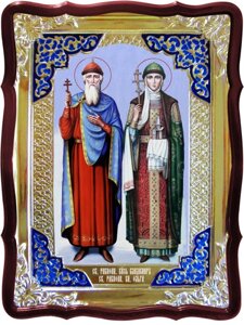 Православні ікони для будинку: Святі Володимир і Ольга