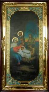 Ікона Різдва Христового в Україні (з емаллю)
