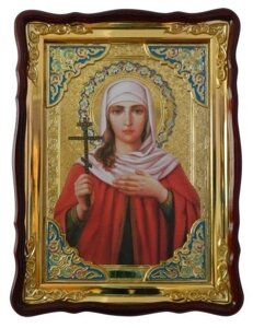 Ікона Святої Лариси (з емаллю)