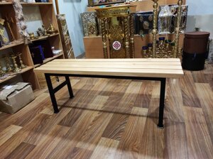 Лавка для кладовища 120см