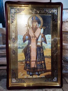 Велика ікона Іоасаф Білгородський в новому стилі 120 * 80см