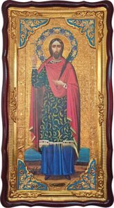 Ікона Іоанн Новий Сочавський (з емаллю)