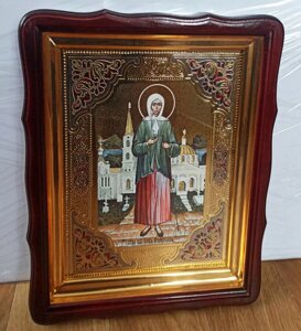 Ікона Ксенія Свята Блаженна Петербурзька 40х35см