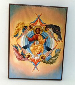 Ікона Спасителя «Спас у силах» для дому 16*12 см