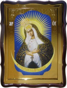 Православна ікона на замовлення Остробрамської Пресвятої Богородиці