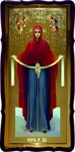 Православна ікона Покрову Пресвятої Богородиці Ростова