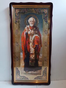 Ікона Храмова Микола Чудотворець (розмір на замовлення)