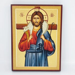 Ікона Спасителя "Добрий Пастир" 16*12 см для дому