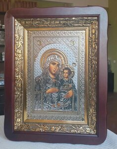 Ікона Божої Матері Єрусалимська, кіот 32x42см