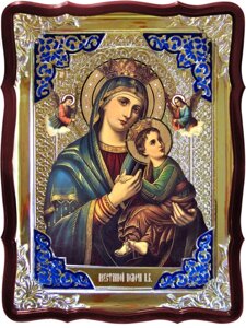 Православна ікона Неустанної помочі Пресвятої Богородиці