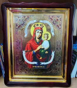 Ікона Божої Матері «Споручниця грішних» 35х40см