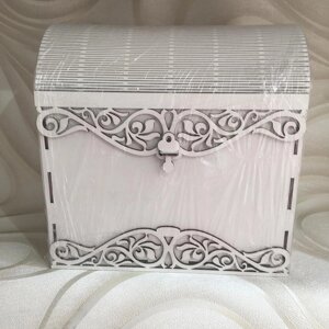 Скринька для грошей на весілля з фанери