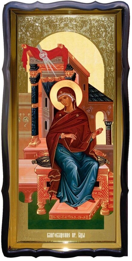 Православна ікона Благовіщення, врата 2 - порівняння