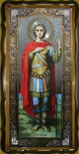 Святий Георгій Храмова ікона (розмір на замовлення)