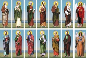 Зображення ікон Апостолів (розмір на замовлення)
