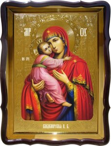 Православні ікони святих: Володимирська Пресвятої Богородиці