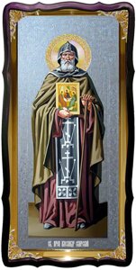 Образ православної ікони - Святий Олександр Свірській
