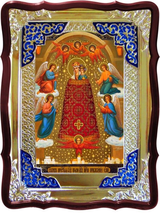 Православна ікона додану розуму Пресвятої Богородиці від компанії Церковна крамниця "Покрова" - церковне начиння - фото 1