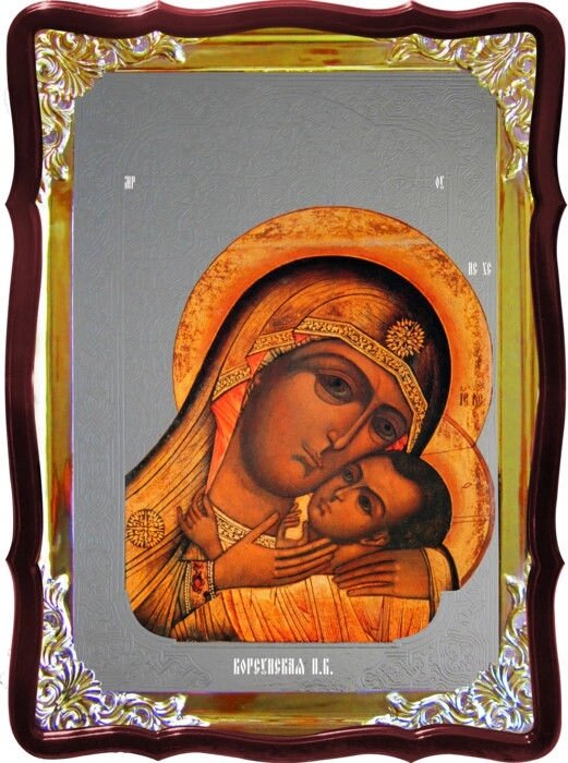 Православна ікона на замовлення Корсунська Пресвятої Богородиці від компанії Церковна крамниця "Покрова" - церковне начиння - фото 1