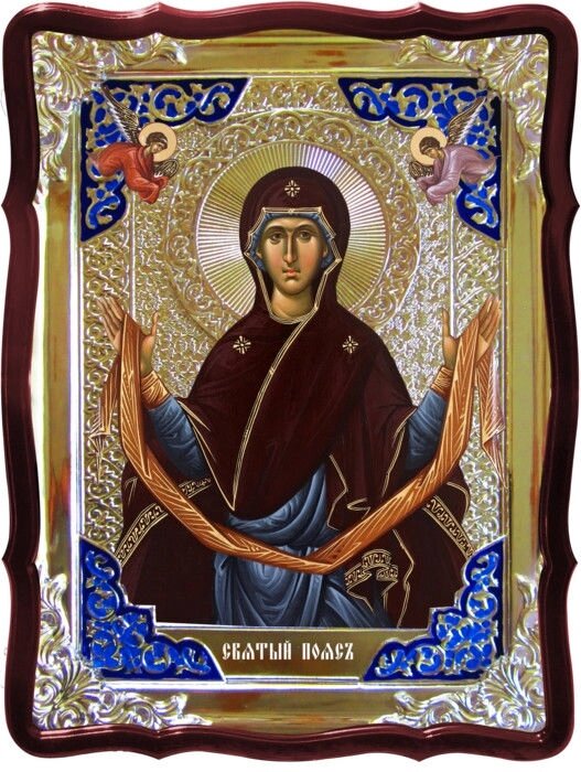Православна ікона Пояс Пресвятої Богородиці від компанії Церковна крамниця "Покрова" - церковне начиння - фото 1