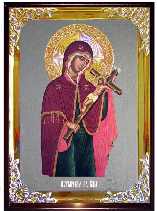 Православні ікони: Охтирський Пресвятої Богородиці від компанії Церковна крамниця "Покрова" - церковне начиння - фото 1
