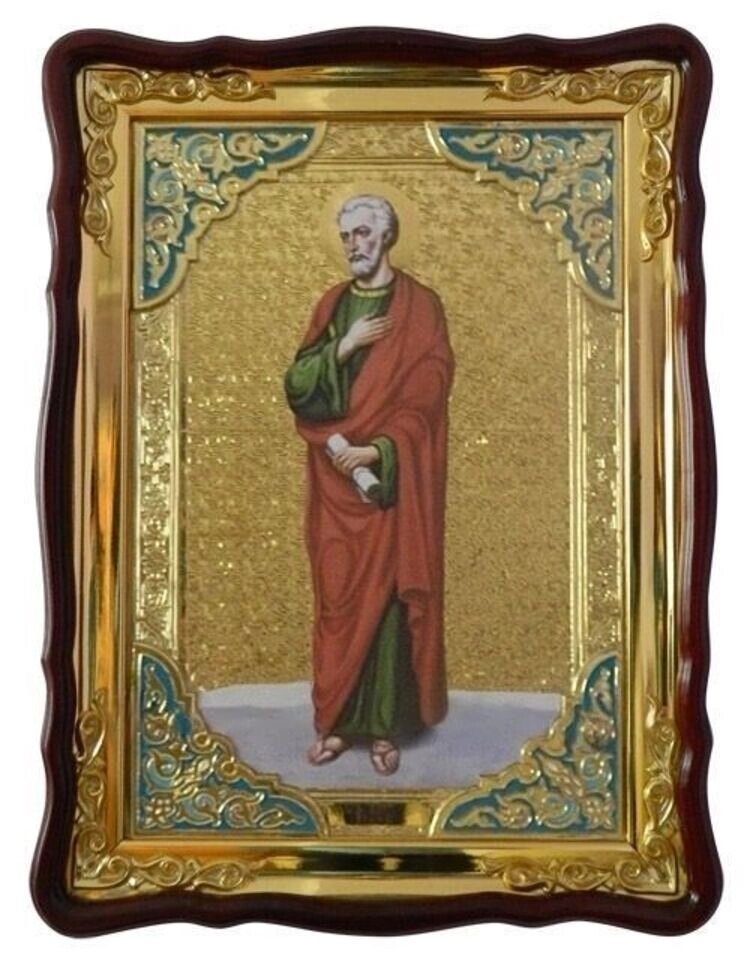Православні ікони - Святий Апостол Хома (з емаллю) від компанії Церковна крамниця "Покрова" - церковне начиння - фото 1