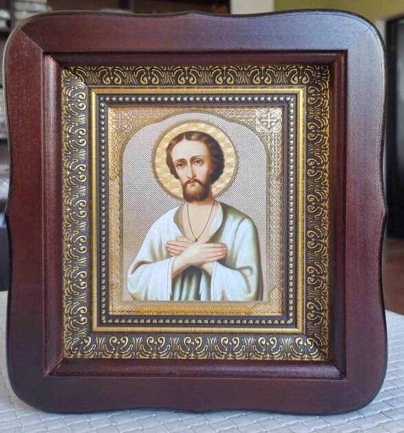 Преподобний Олексій, людина Божа ікона 20х18см від компанії Церковна крамниця "Покрова" - церковне начиння - фото 1