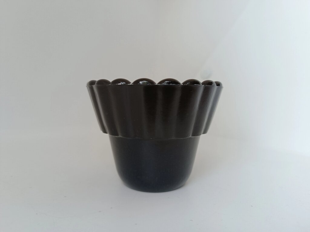 Скло для лампад чорного кольору від компанії Церковна крамниця "Покрова" - церковне начиння - фото 1